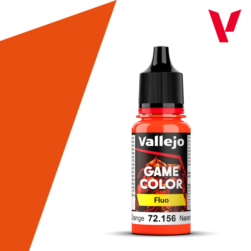Vallejo Game Color: Fluo: Orange