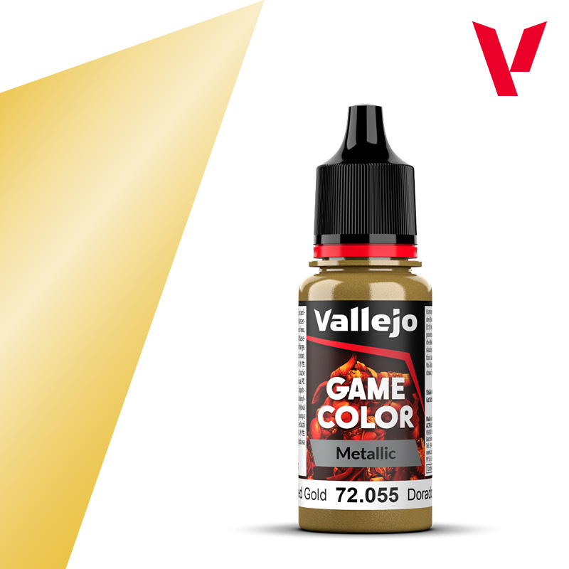 Vallejo Game Color: Metallic: Polished Gold