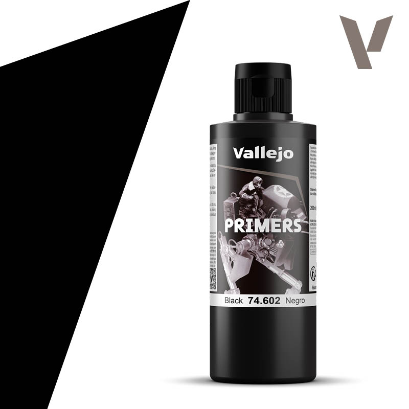 Vallejo Primers: Black (200 ml)