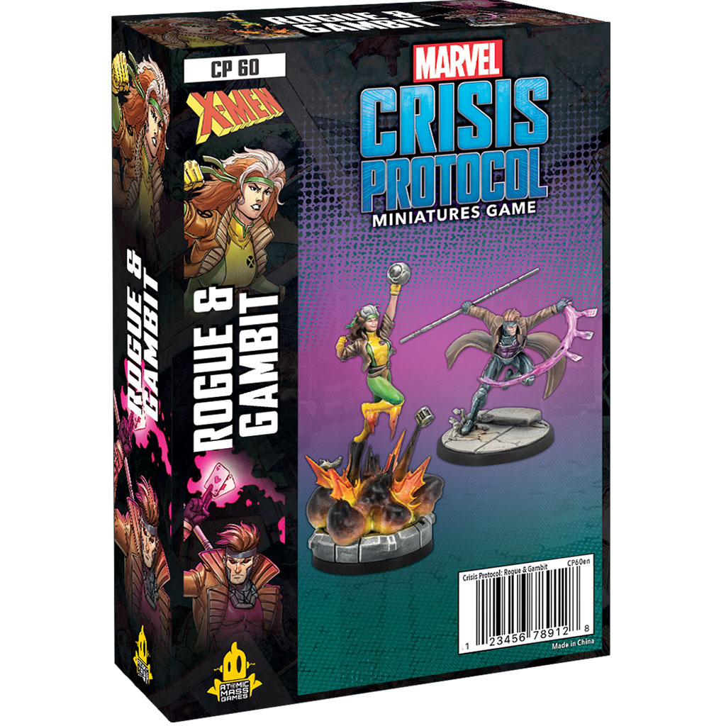 [AMG-CP60EN] Marvel Crisis Protocol: Gambit & Rogue