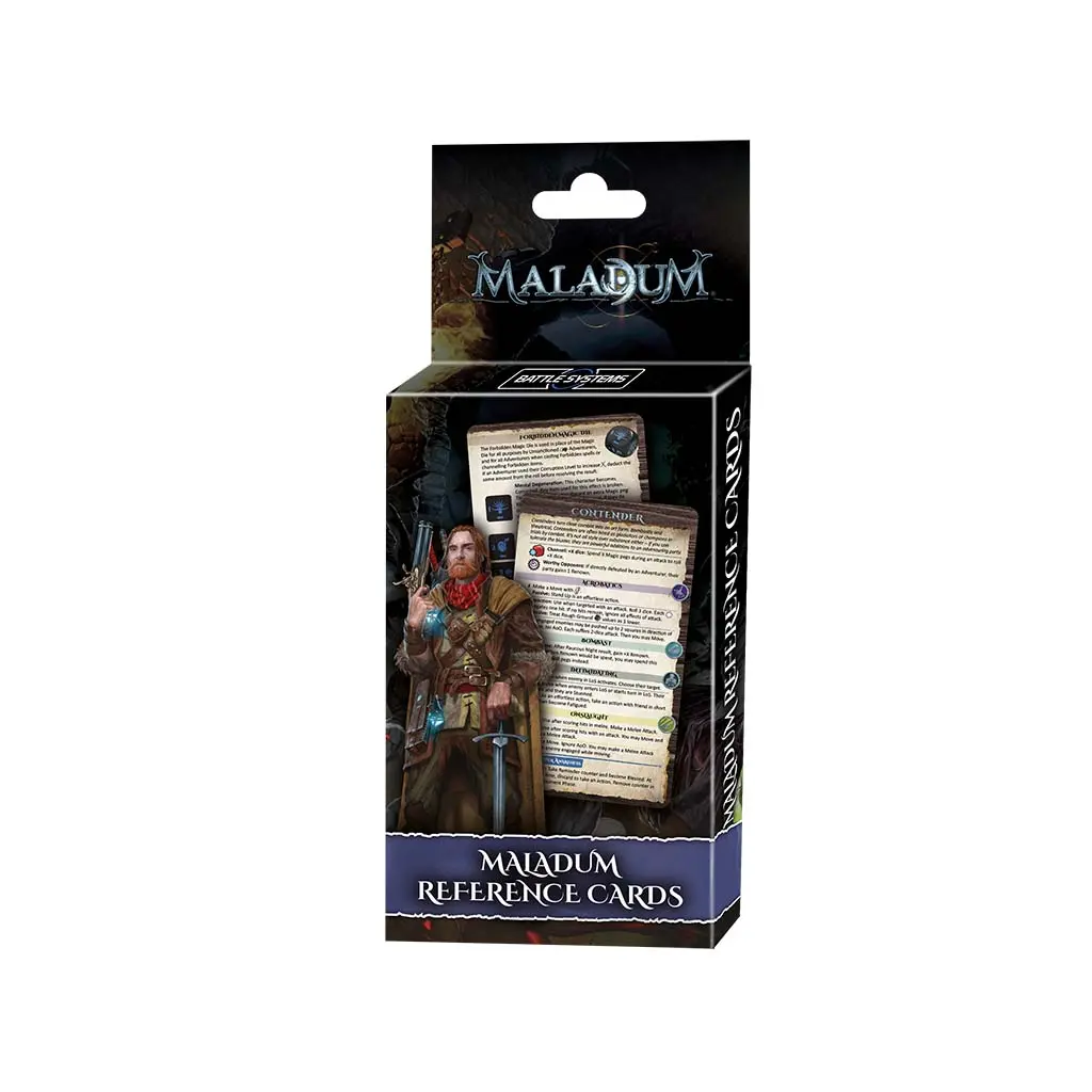 [BST-MDA003] Maladum: Reference Cards