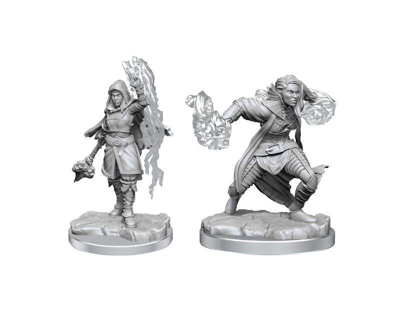 D&D Nolzur's Marvelous Miniatures: Half-Elf Warlock
