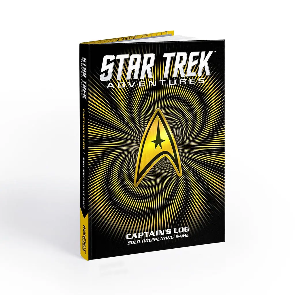 [MUH-0142304] Star Trek Adventures: Captain's Log Solo Roleplaying Game (TOS Cover)