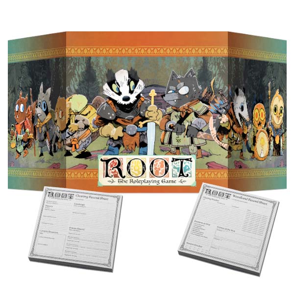 Root: The Roleplaying Game: GM Screen & Campaign Notepads