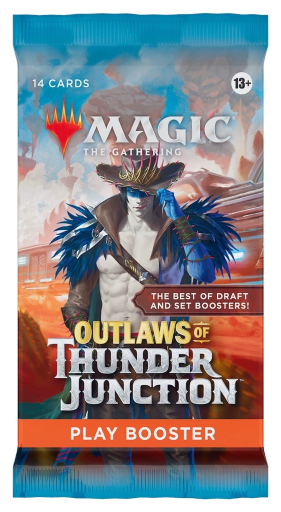 [WOC-D32600000] Magic The Gathering: Outlaws of Thunder Junction: Play Booster Pack