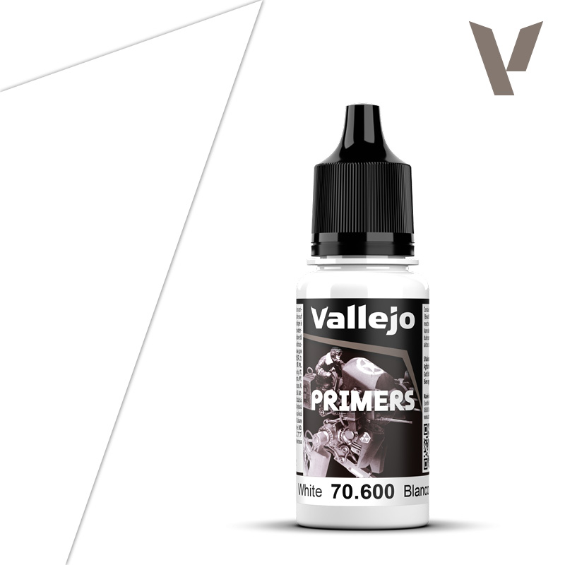Vallejo Primers: White (18 ml)