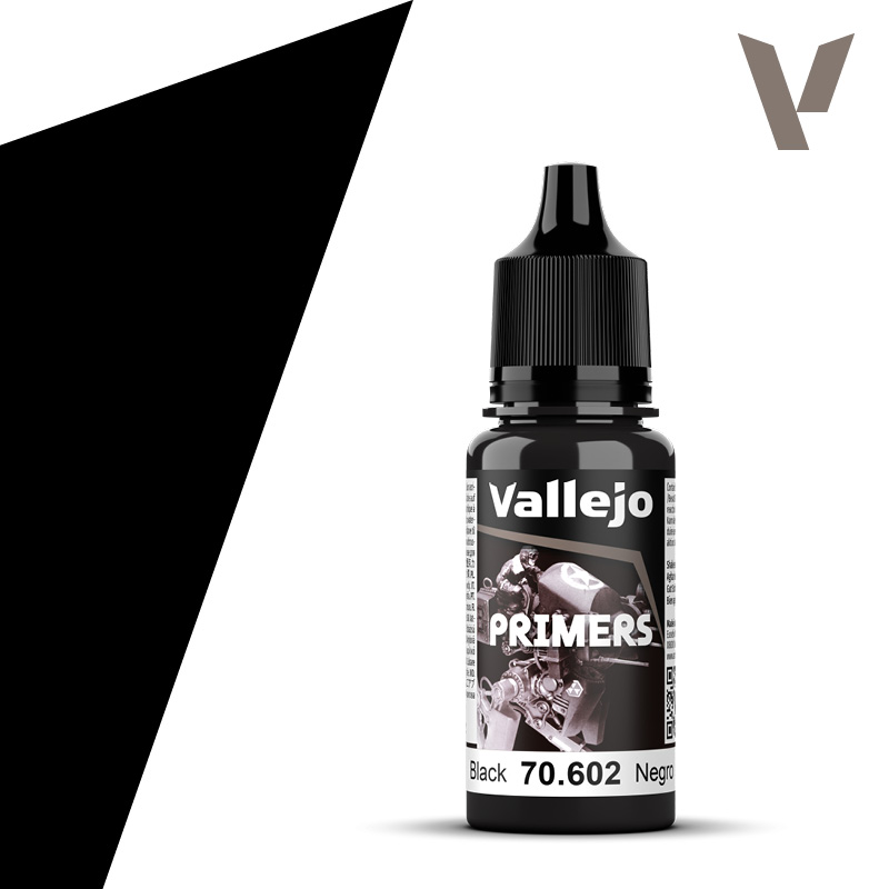 Vallejo Primers: Black (18 ml)