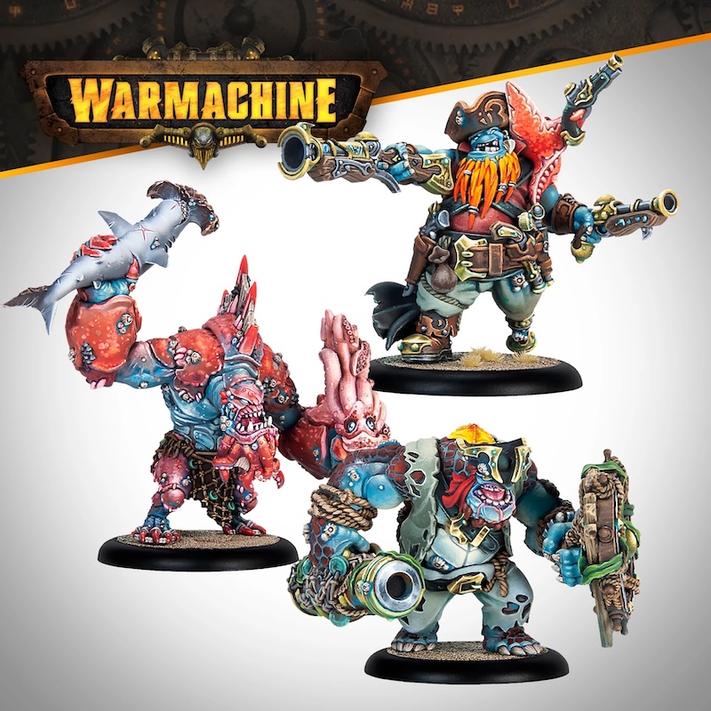 [SFL-IK-SKR126] Warmachine: Southern Kriels Brineblood Marauders: Battlegroup Box Set