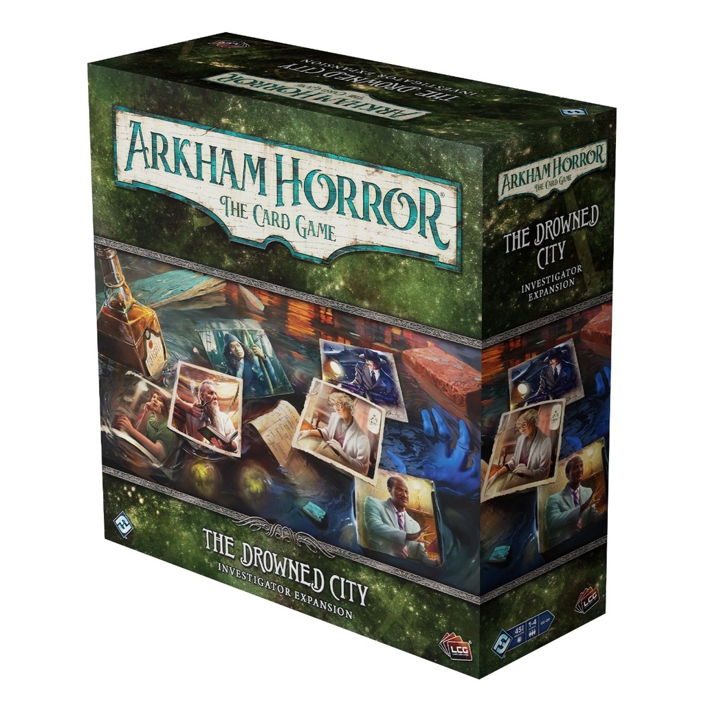 Arkham Horror: The Card Game: The Drowned City Investigator Expansion