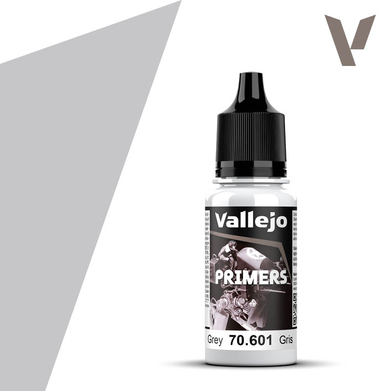 Vallejo Primers: Grey (18 ml)