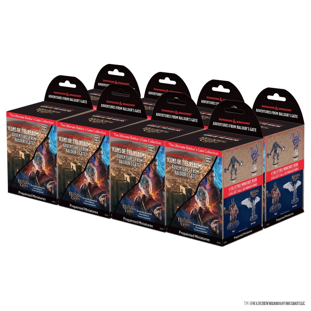 [WZK-96339] D&D Icons of the Realms: Adventures from Baldur's Gate Booster Brick