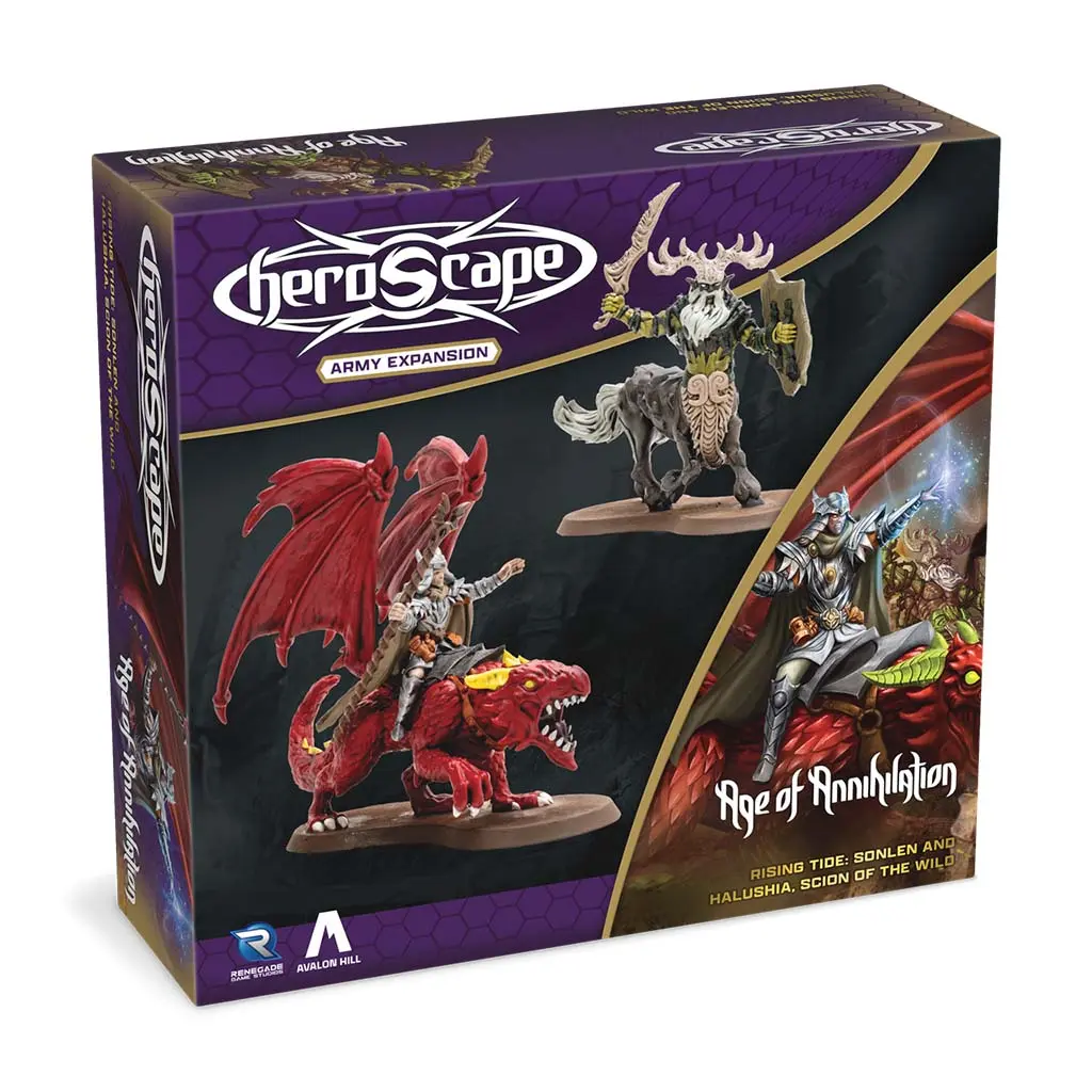 [RGS-02763] Heroscape: Rising Tide: Sonlen & Halushia, Scion of the Wild Army Expansion