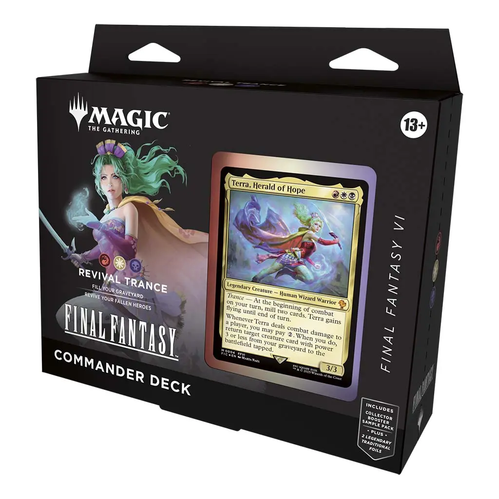 Magic The Gathering: Final Fantasy: Revival Trance Commander Deck