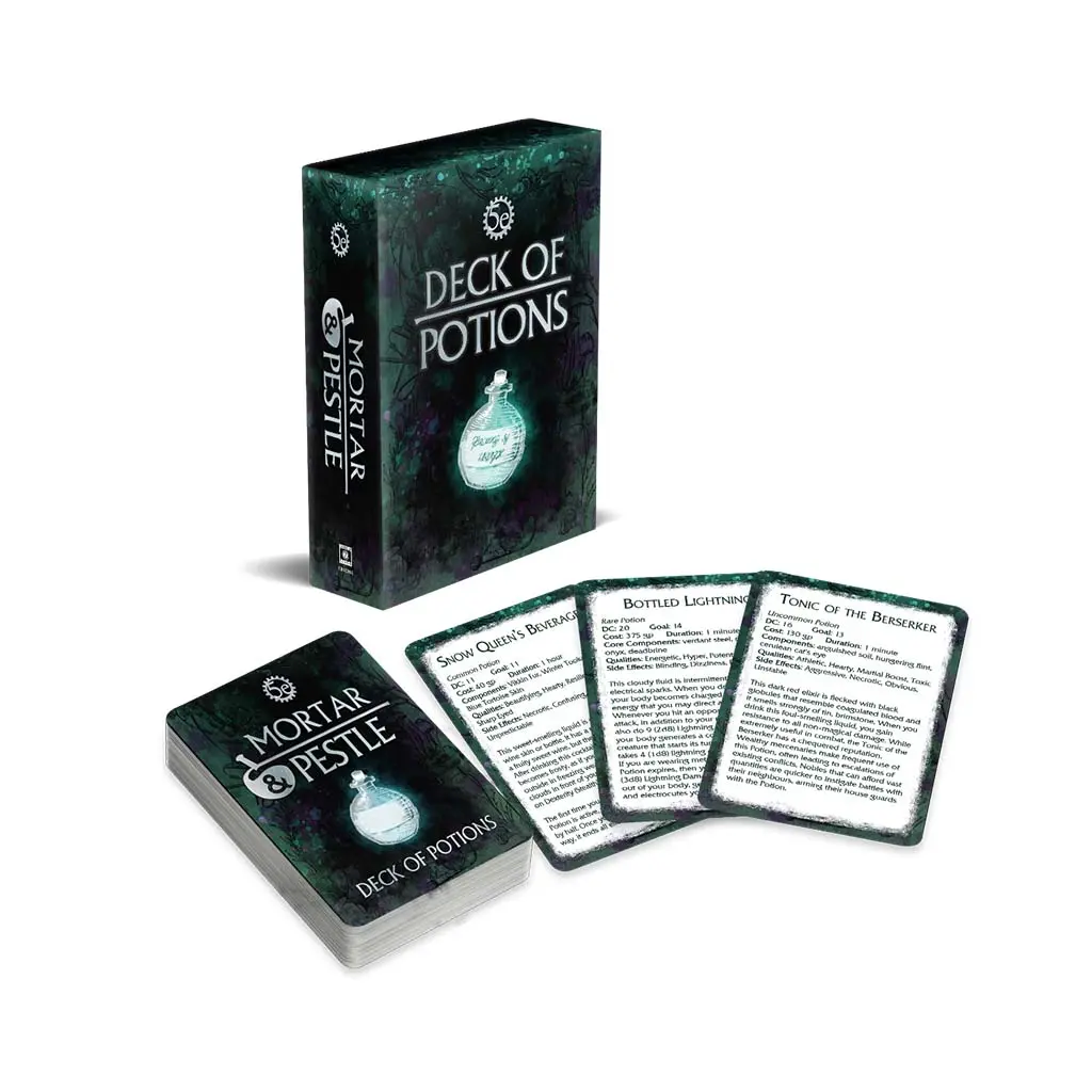 Vault 5e: Mortar & Pestle Potion Deck