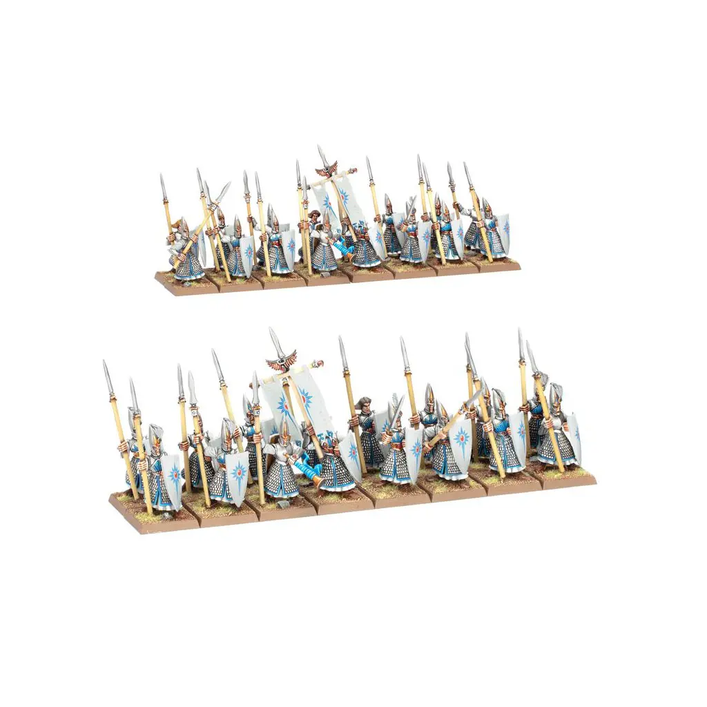 The Old World: High Elf Realms: Elven Spearmen