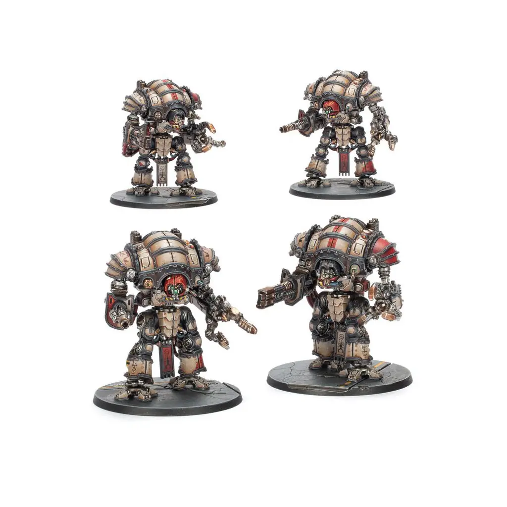 Legions Imperialis: Mechanicum: Questoris Knights Magaera and Styrix