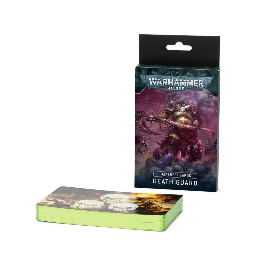 Warhammer 40k: Datasheet Cards: Death Guard
