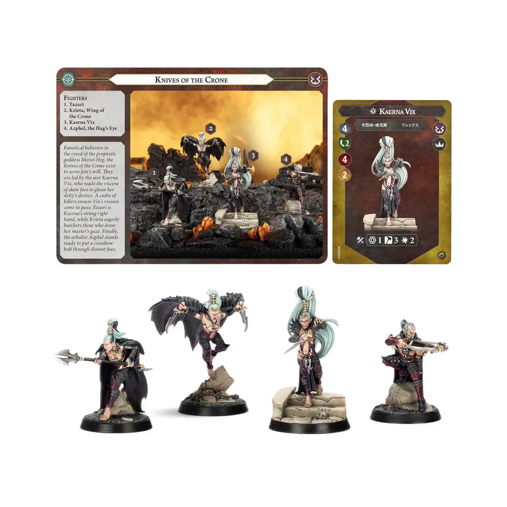 [GAW-99120712001] Warhammer Underworlds: Knives of the Crone