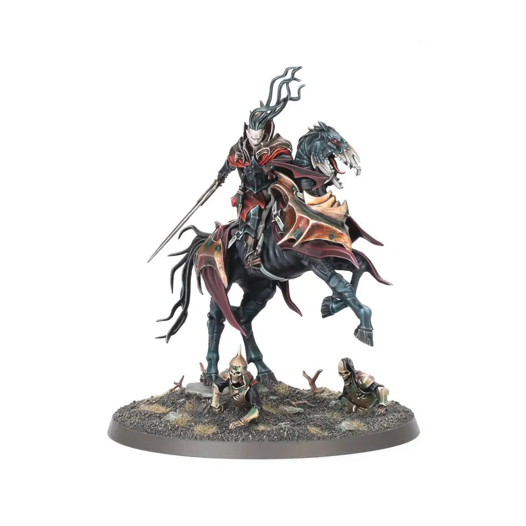 Warhammer AoS: Soulblight Gravelords: Vampire Lord on Nightmare Steed
