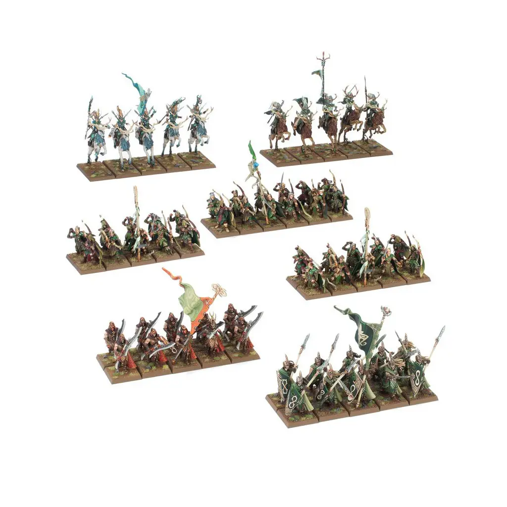 The Old World: Wood Elf Realms: Battalion