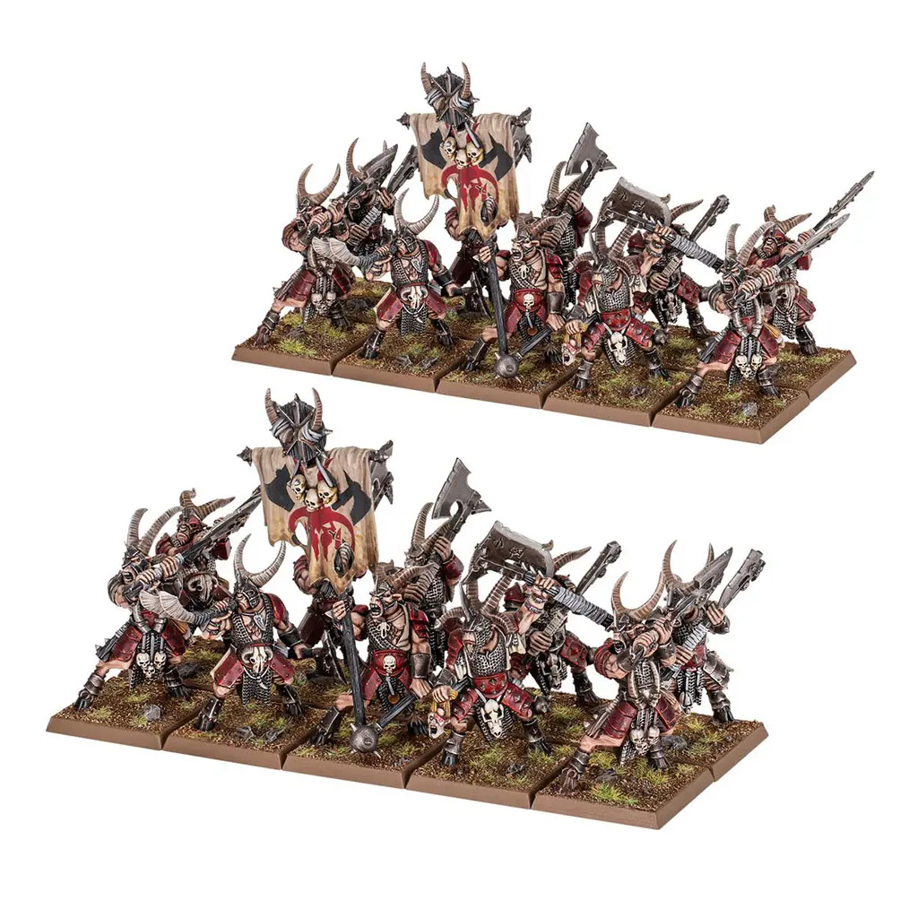 The Old World: Beastmen Brayherds: Bestigor Herd