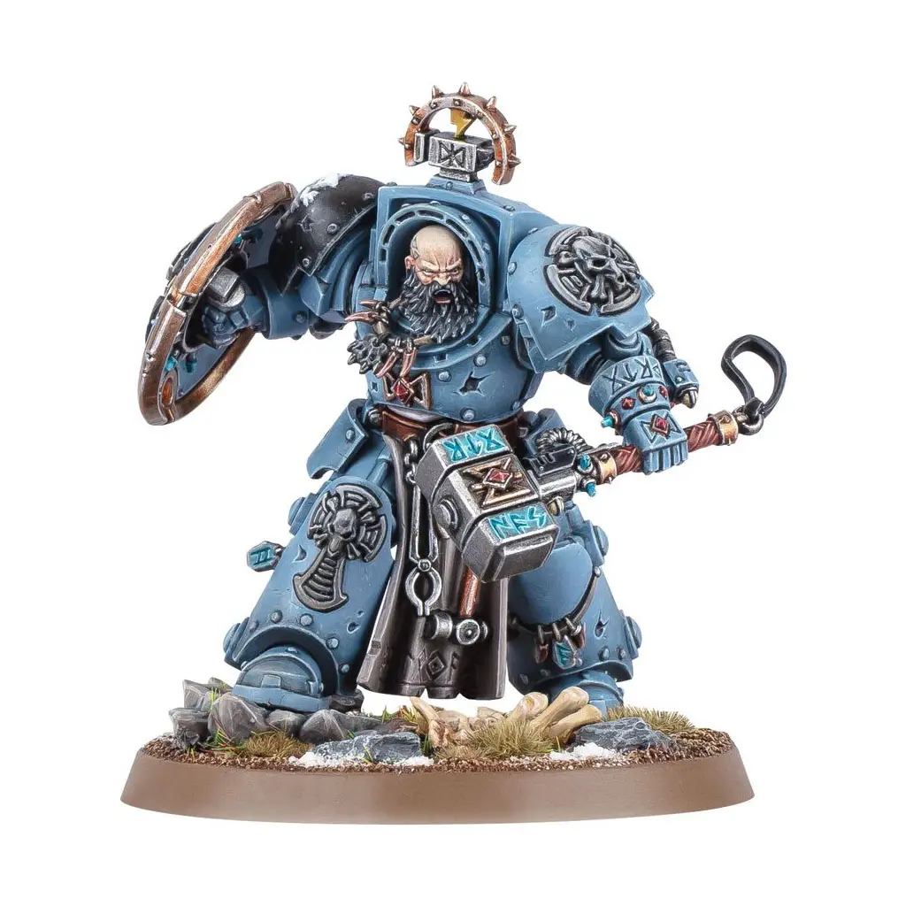 [GAW-99120101439] Warhammer 40k: Space Wolves: Arjac Rockfist