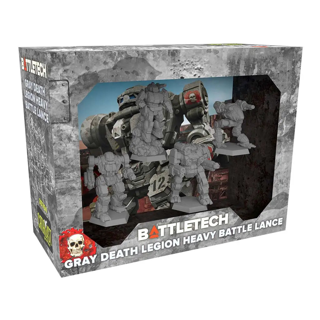[CAT-35765] BattleTech: Gray Death Legion Heavy Battle Lance