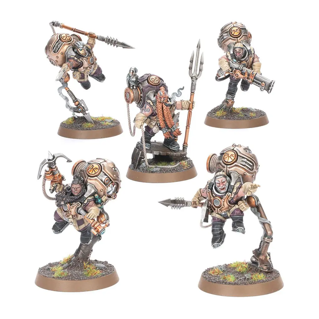 [GAW-99120205064] Warhammer AoS: Kharadron Overlords: Vongrim Harpoon Crew