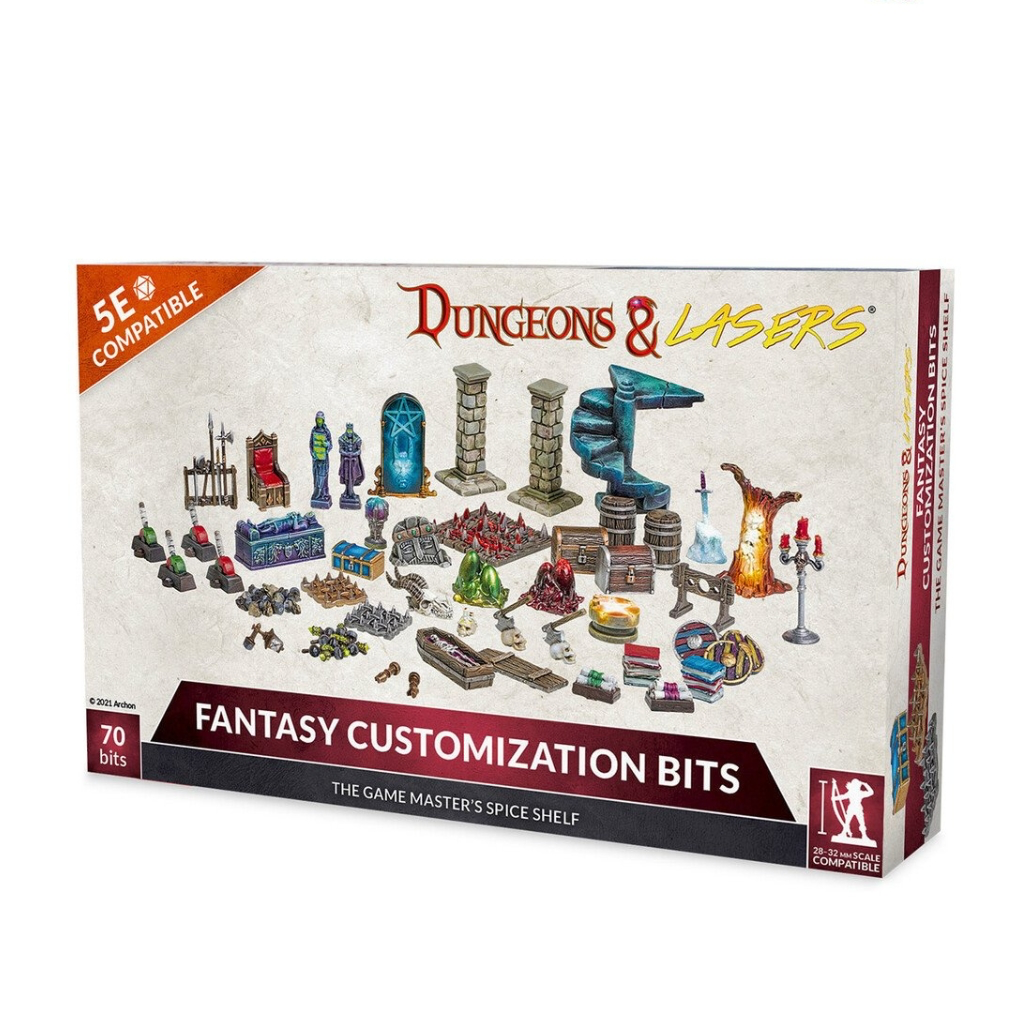 [ACH-DNL0027] Dungeons & Lasers: Fantasy Customization Bits
