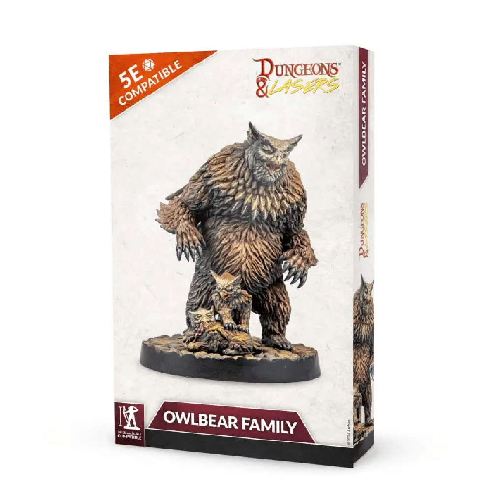 [ACH-DNL0094] Dungeons & Lasers: Owlbear Family