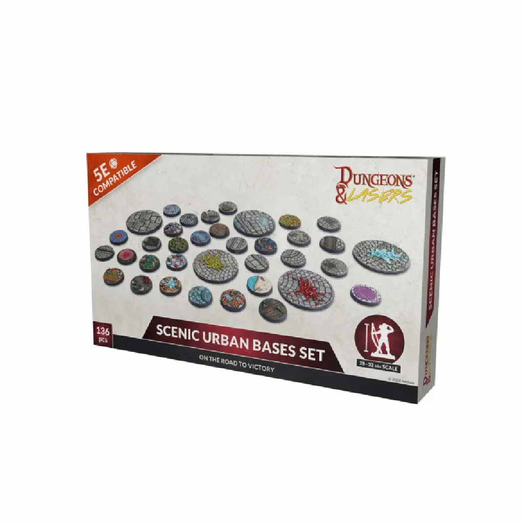 [ACH-DNL0076] Dungeons & Lasers: Scenic Urban Bases Set