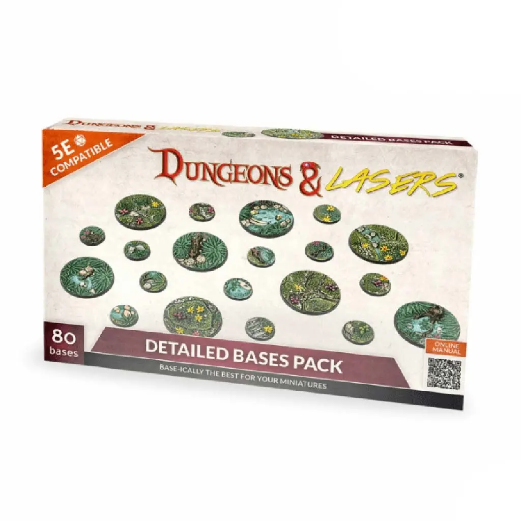 Dungeons & Lasers: Detailed Bases Pack