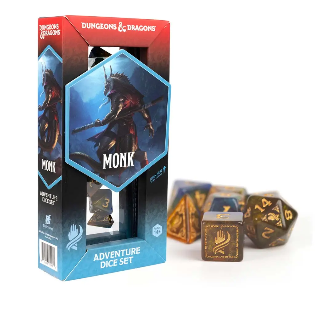 [SDZ-2002-13] Dungeons & Dragons: Adventure Dice Set: Monk