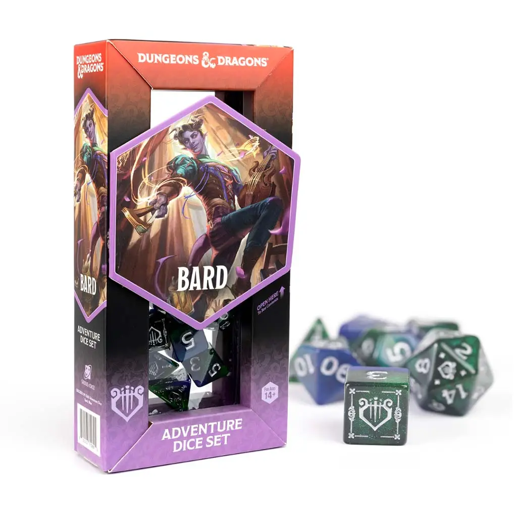 [SDZ-2002-09] Dungeons & Dragons: Adventure Dice Set: Bard