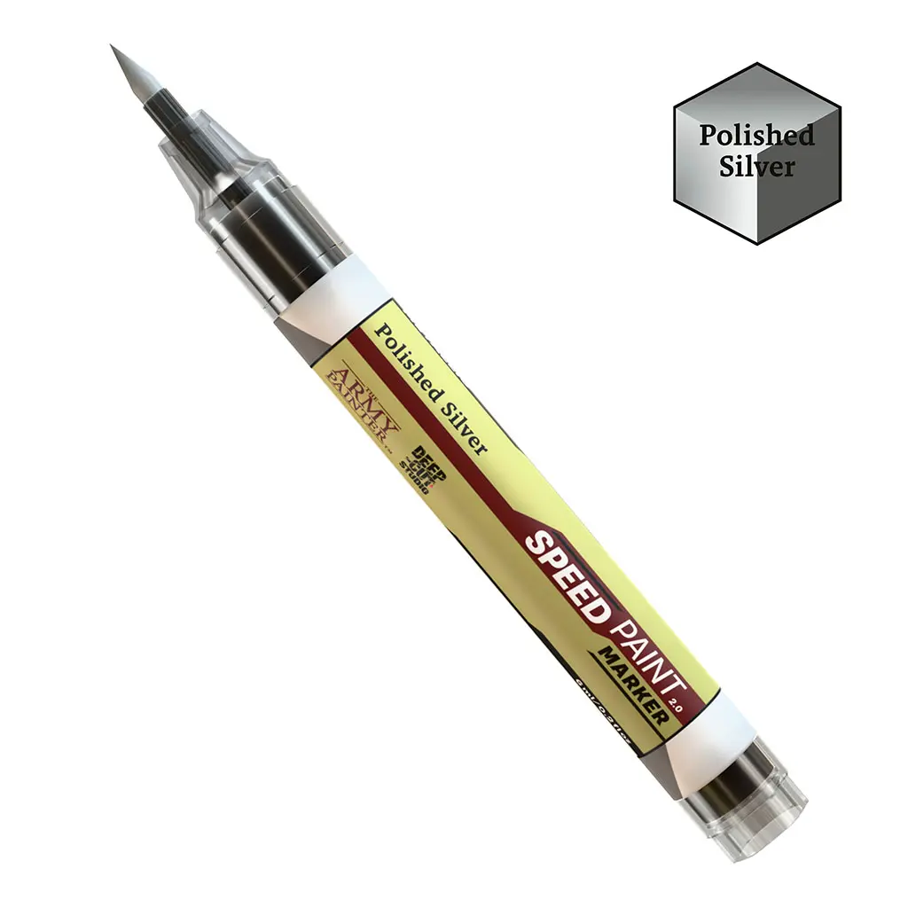[TAP-SM1017P] Speedpaint Marker: Polished Silver