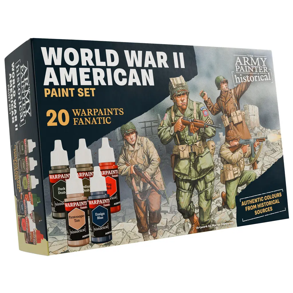 Warpaints Fanatic: World War II American Paint Set