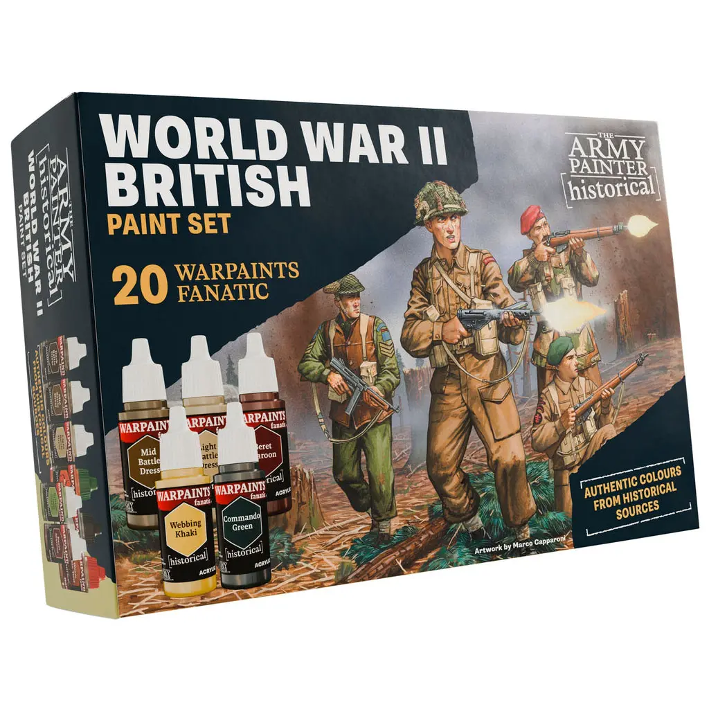 Warpaints Fanatic: World War II British Paint Set