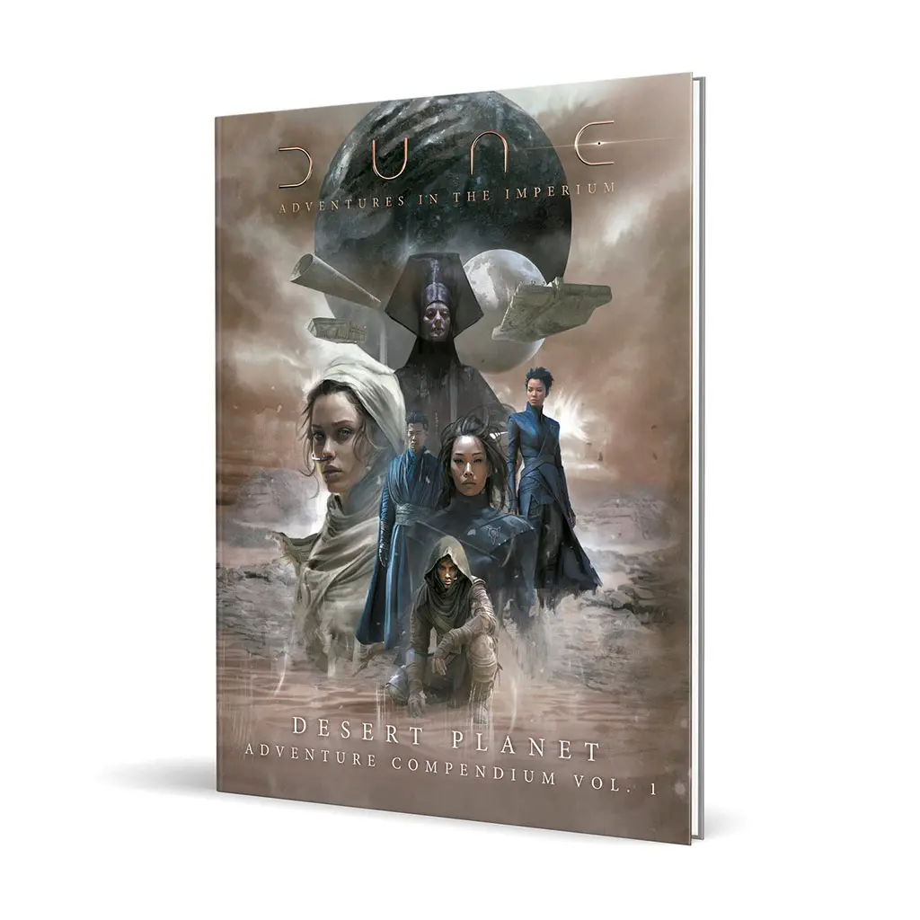 [MUH-060206] Dune: Adventures in the Imperium: Desert Planet - Adventure Compendium Vol. 1