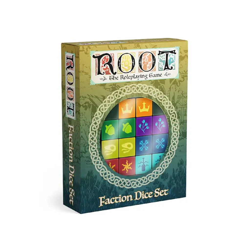 [MPG-D01] Root: The Roleplaying Game: Faction Dice Set