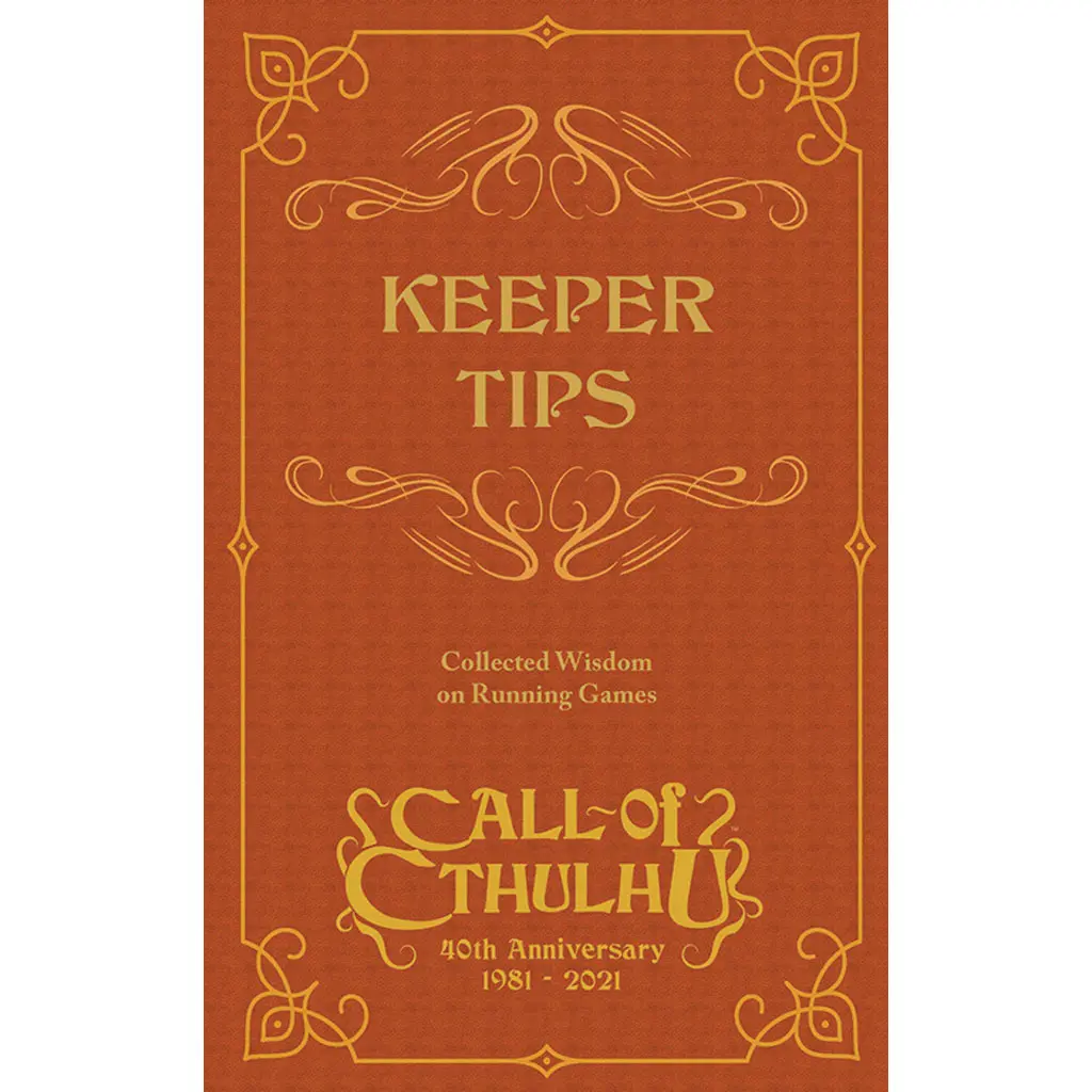 Call of Cthulhu: Keeper Tips