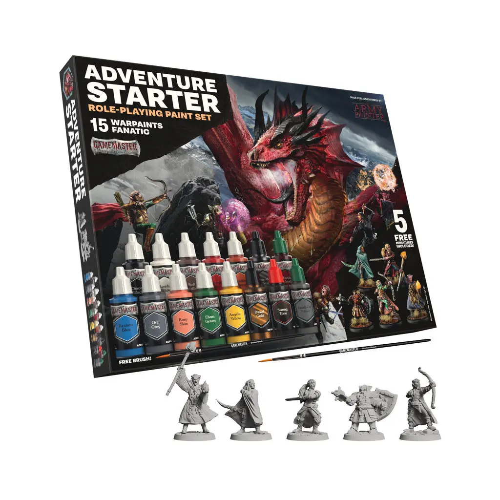 [TAP-GM1008P] GameMaster: Adventure Starter Role-playing Paint Set
