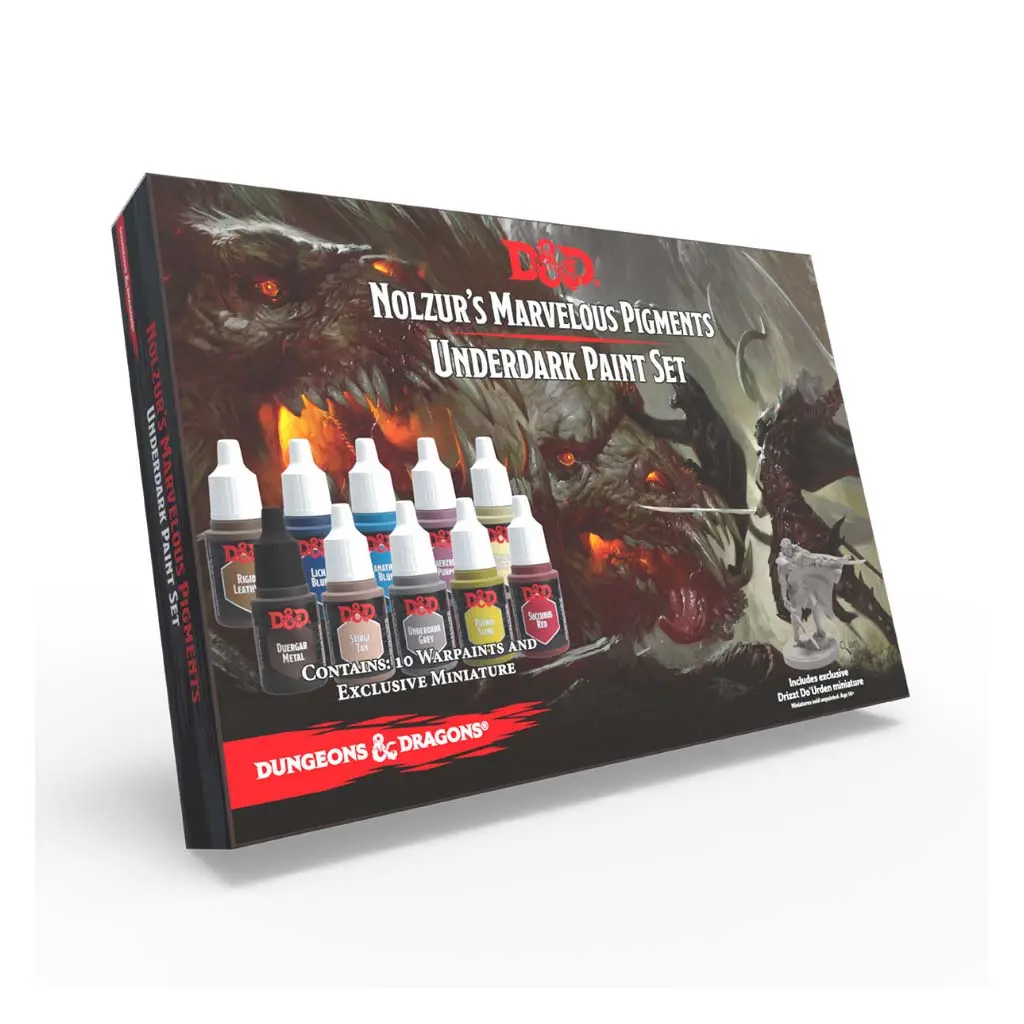 [TAP-75004SET] D&D: Nolzur's Marvelous Pigments: Underdark Paint Set