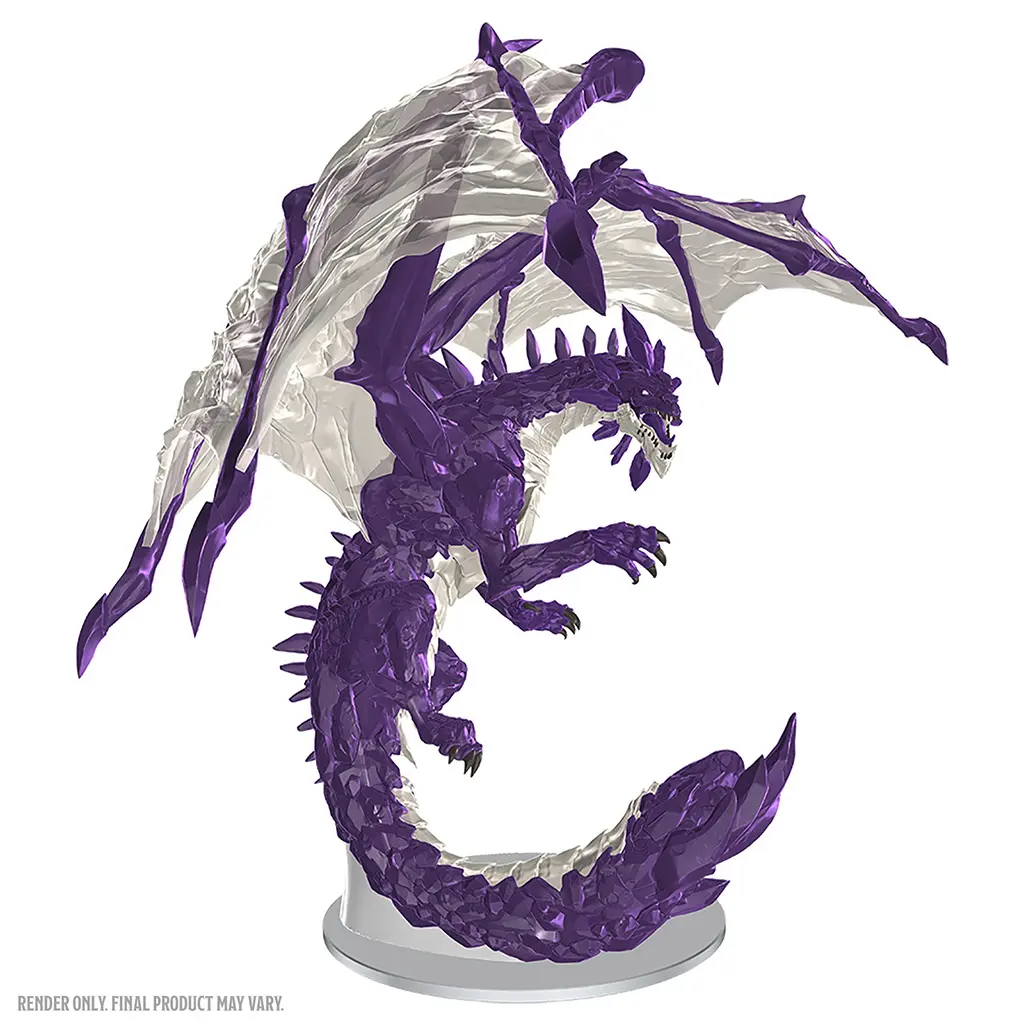 [WZK-96319] D&D Icons of the Realms: Adult Amethyst Dragon