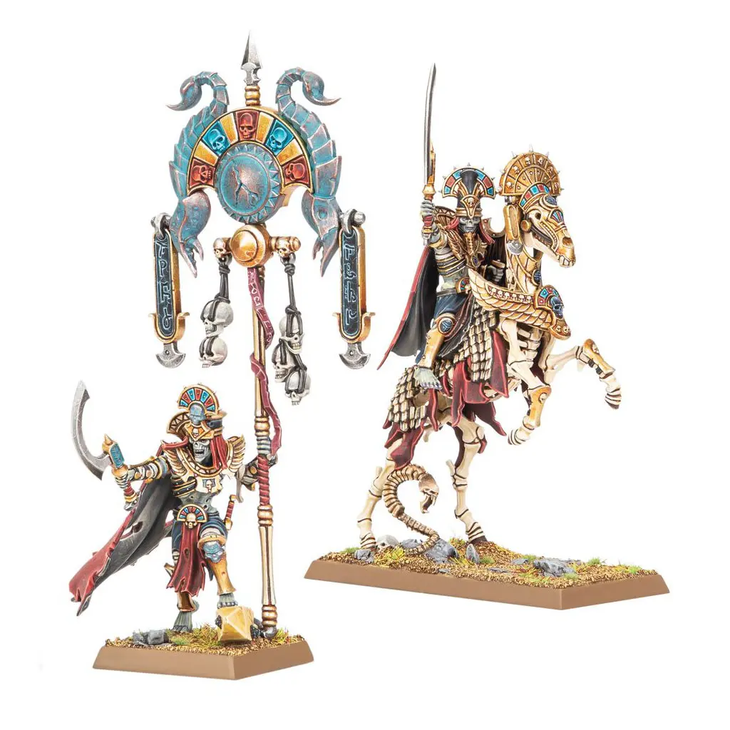 [GAW-99122717010] The Old World: Tomb Kings of Khemri: Royal Heralds