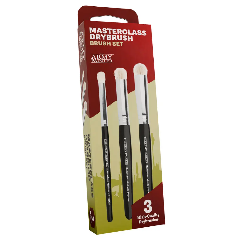 [TAP-TL5065P] The Army Painter: Masterclass Drybrush Brush Set