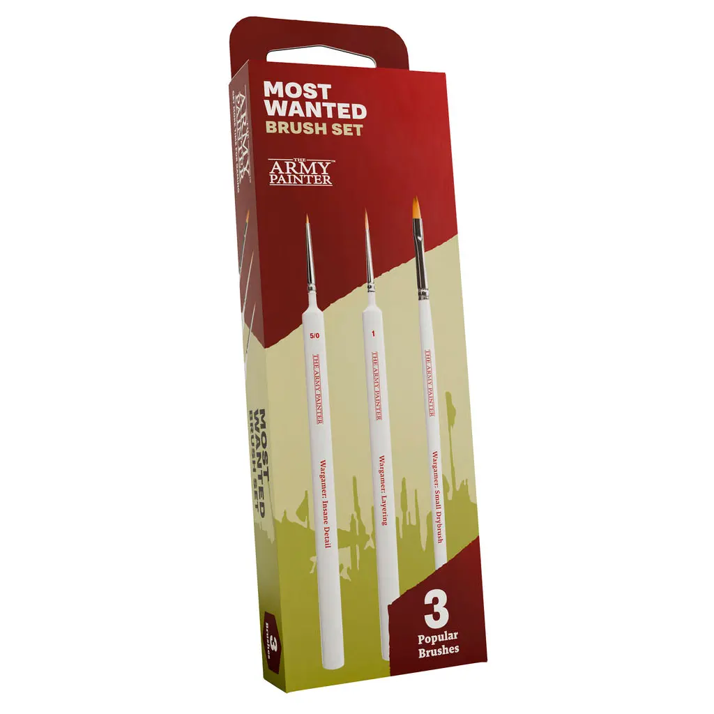 [TAP-TL5066P] The Army Painter: Most Wanted Brush Set