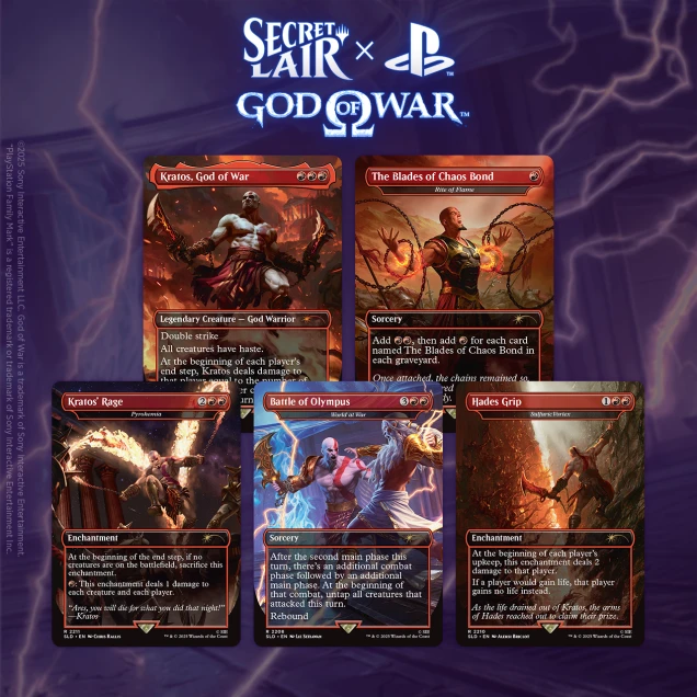 Secret Lair: God of War: Greek (Non-Foil Edition)