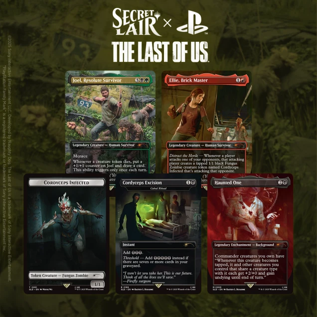 [WOC-D51820000] Secret Lair: The Last of Us: Part I (Non-Foil Edition)