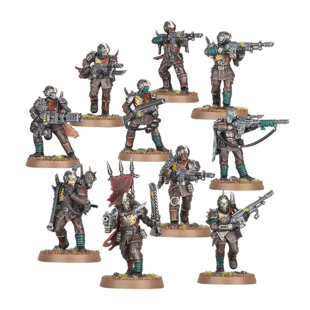 [GAW-99120102219] Warhammer 40k: Chaos Space Marines: Traitor Guardsmen Squad