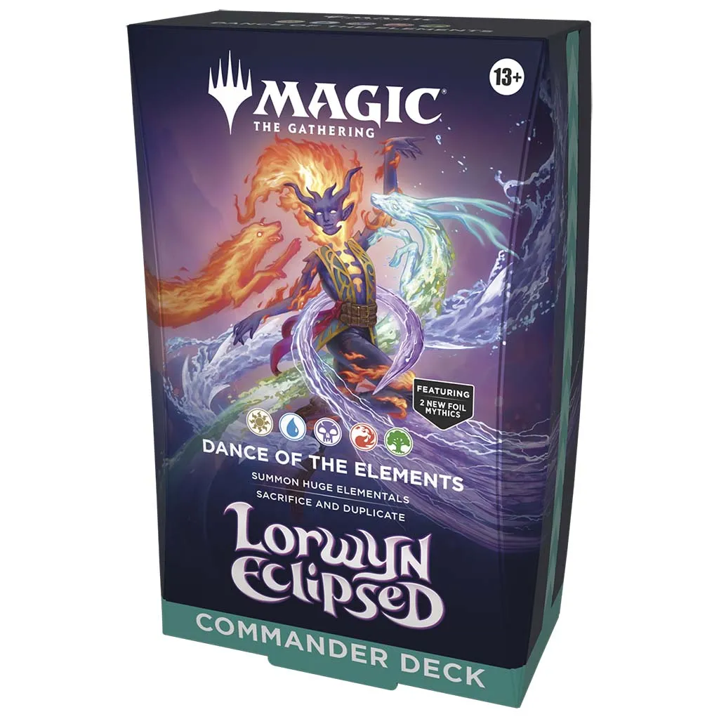 [WOC-D50750000-02] Magic The Gathering: Lorwyn Eclipsed: Dance of the Elements Commander Deck